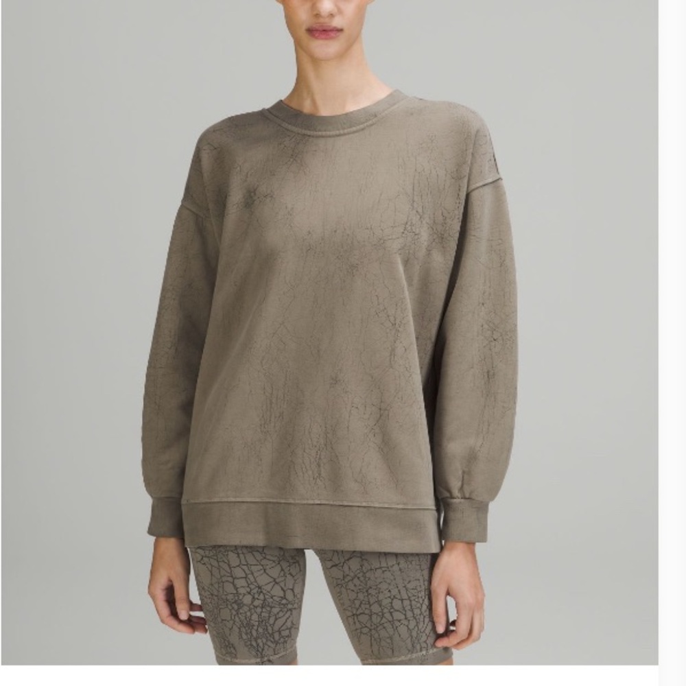 Oversized Crewneck Sweatshirt